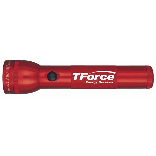 Red color option for Standard 2 "D" Cell Maglite® Flashlights