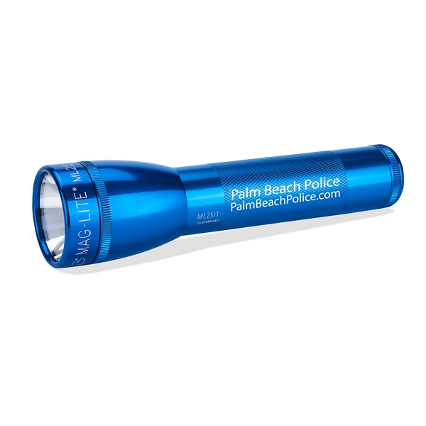 Royal Blue color option for Maglite® Ml25 2 C Cell Flashlight