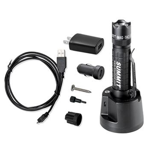 Main photo of Maglite Magtac Led Rechargeable Flashlight System Crowned Bezel