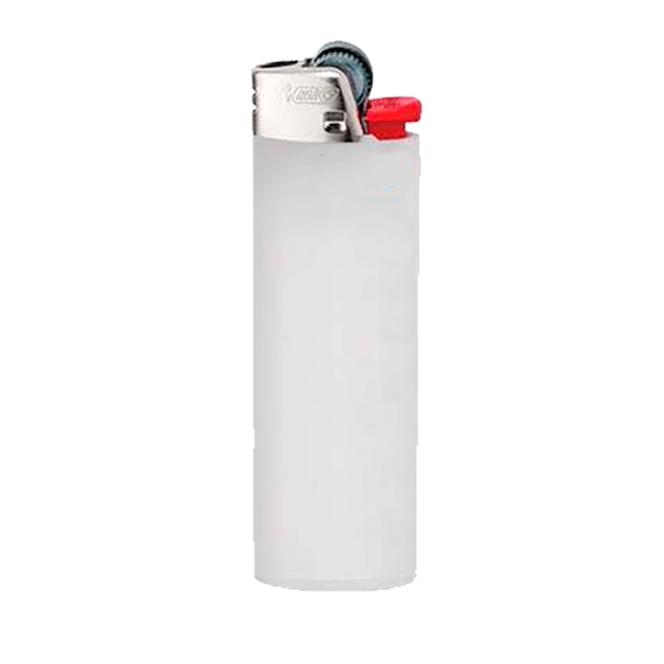 White color option for Custom Wrapped Bic Lighters