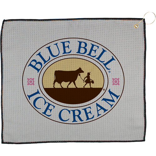 Grey color option for 15" X 18" Waffle Golf Towel W/ Grommet And Hook