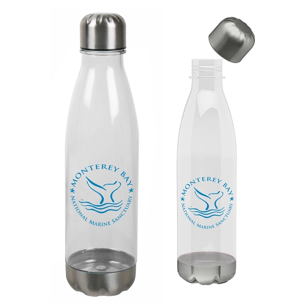Clear color option for 22 Oz Water Bottle