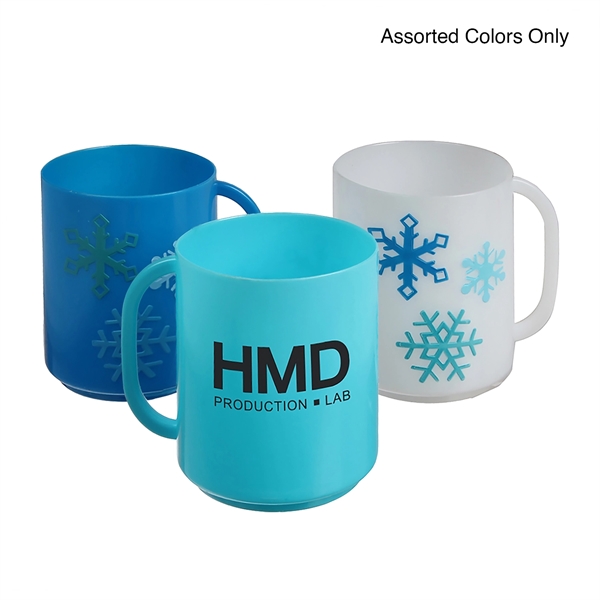 Assorted color option for 6 Oz Winter Mugs