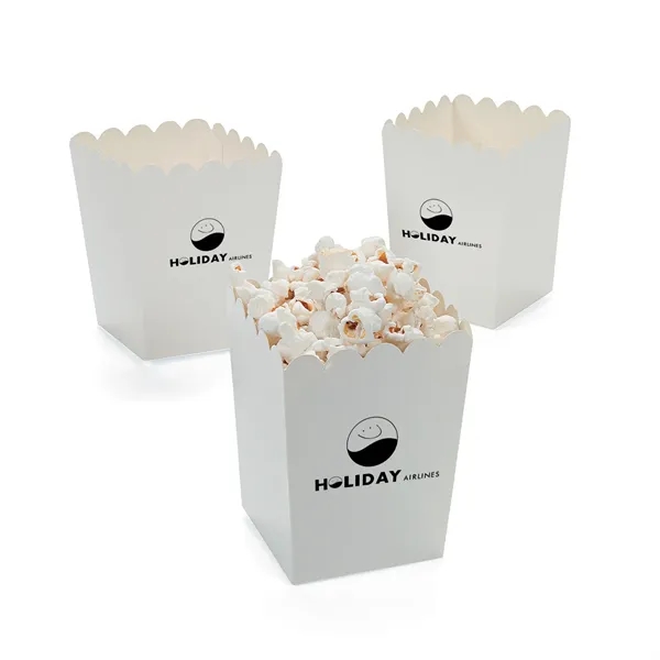 White color option for Mini Popcorn Bucket