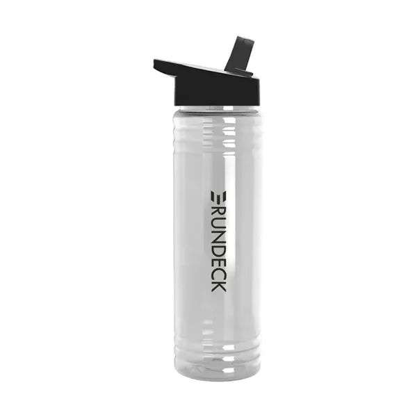 Clear color option for 24 Oz Flip Top Bottle