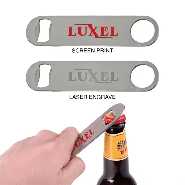 Silver color option for Flat Bottle Opener