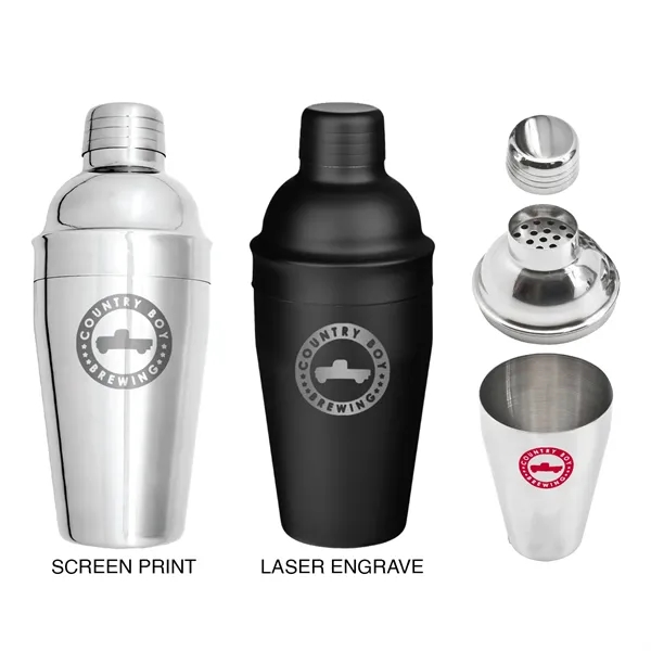 Black color option for 16 Oz Cocktail Shaker