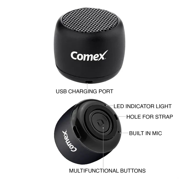 Black color option for Mini Bluetooth Speaker