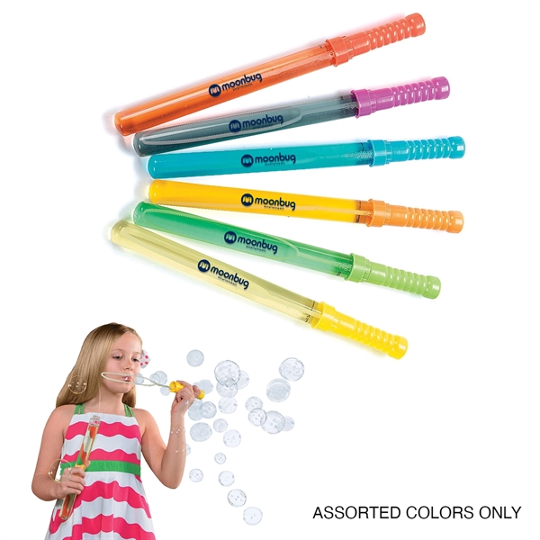 Assorted color option for 14” Bubble Wand