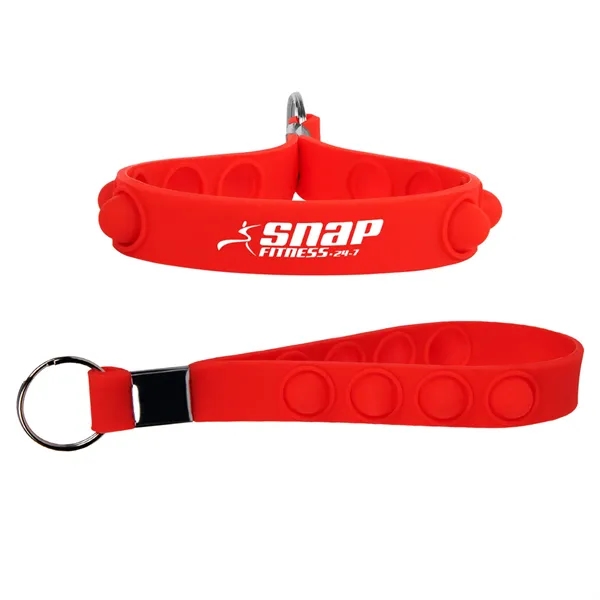 Red color option for Popper Key Chain