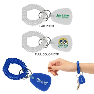 Photo of Bracelet Coil Keychain