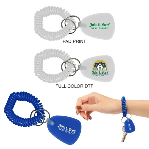 Photo of Bracelet Coil Keychain