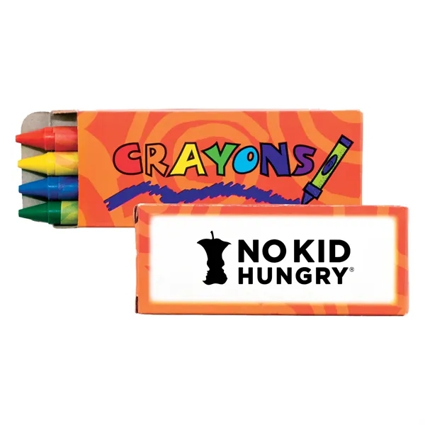 Orange color option for 4 Pk Crayons