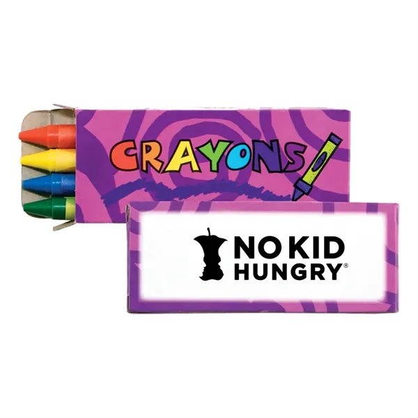 Purple color option for 4 Pk Crayons