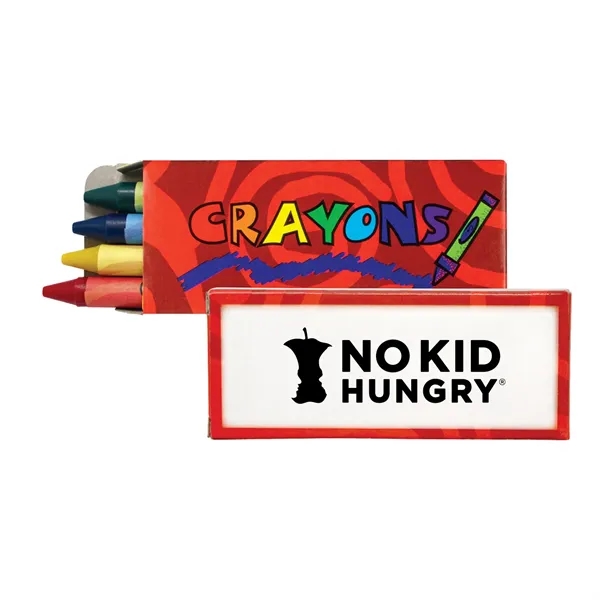 Red color option for 4 Pk Crayons