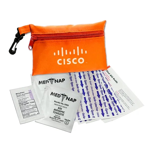 Orange color option for 11 Pc First Aid Kit