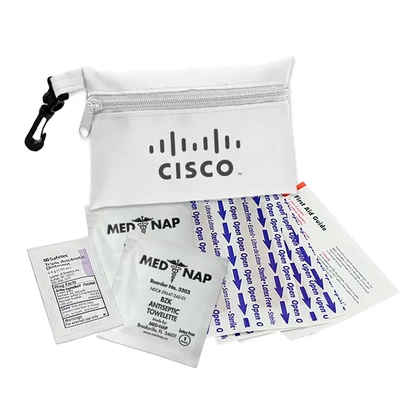 White color option for 11 Pc First Aid Kit