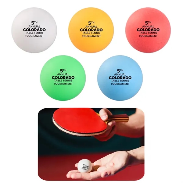 Group color option for Ping Pong Balls