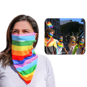 Photo of Rainbow Face Cover