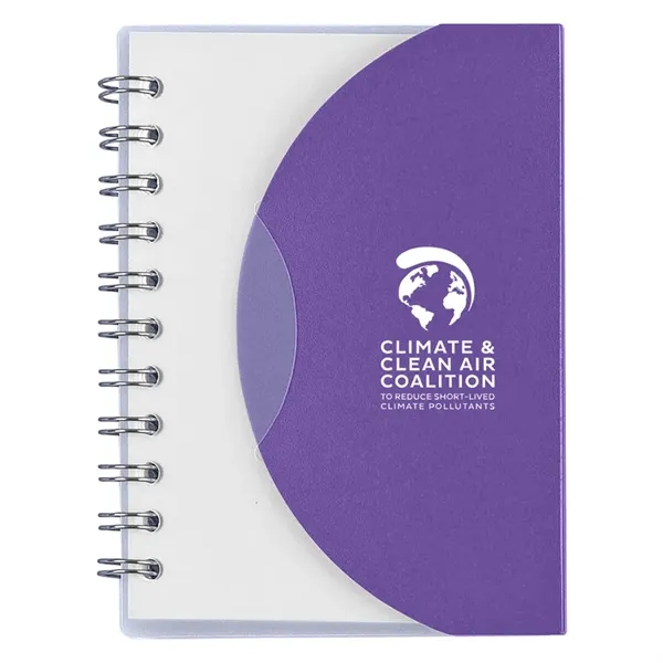 Purple color option for Spiral Notebook