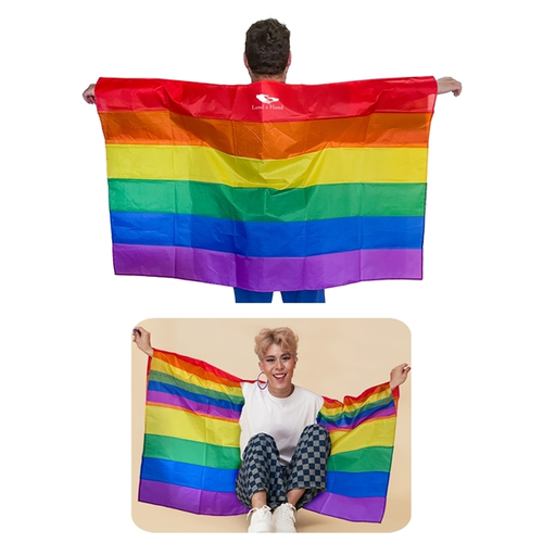 Photo of Rainbow Body Flag