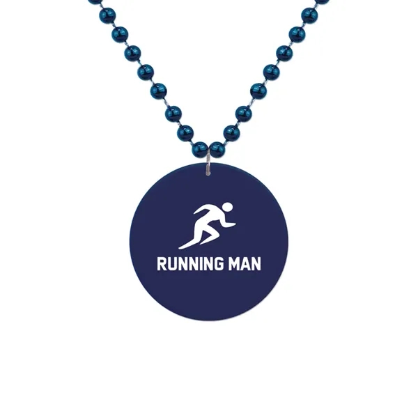 Blue Navy color option for Medallion Beads