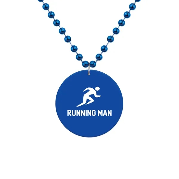 Blue Royal color option for Medallion Beads