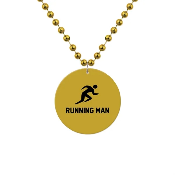 Gold Metallic color option for Medallion Beads