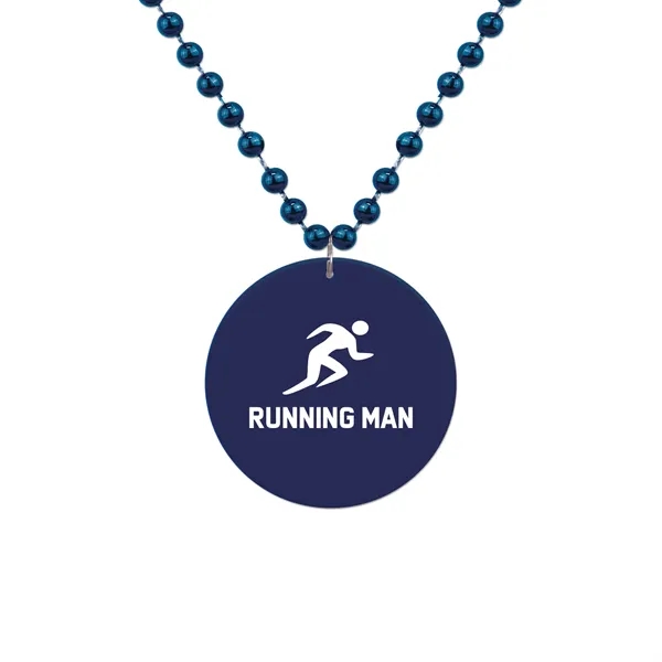 Navy Blue color option for Medallion Beads