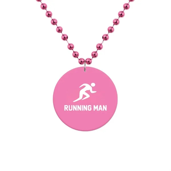 Pink Light color option for Medallion Beads