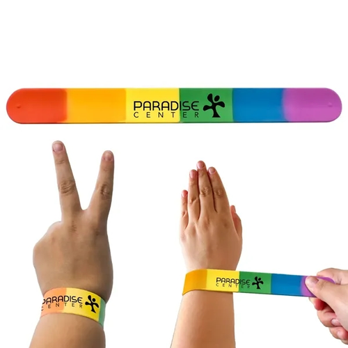 Photo of Rainbow Slap Bracelet