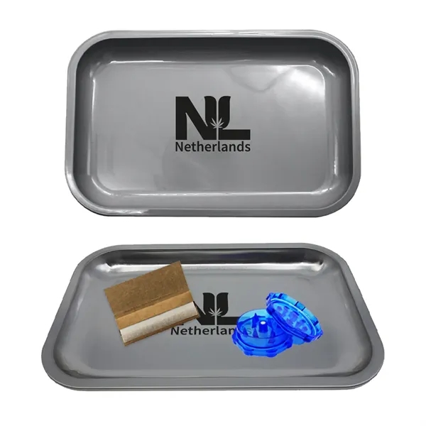 Silver color option for 10" Metal Tray