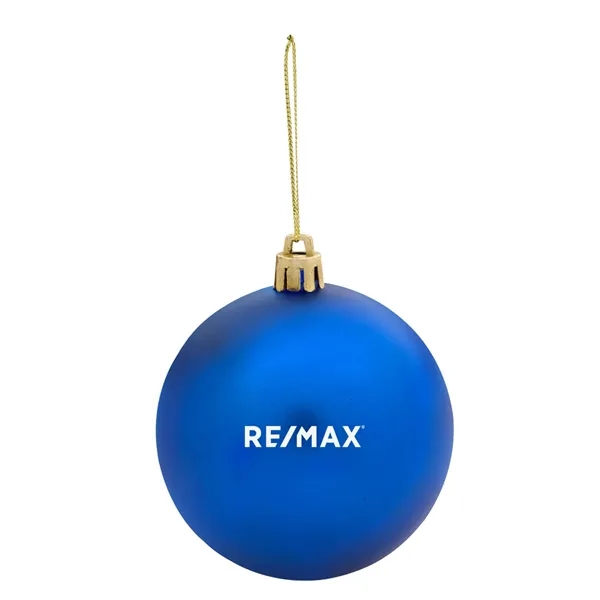 Blue color option for Round Ornament