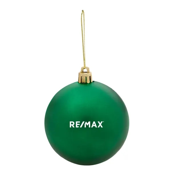 Green Kelly color option for Round Ornament