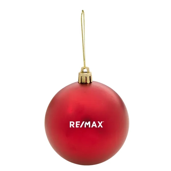 Red color option for Round Ornament