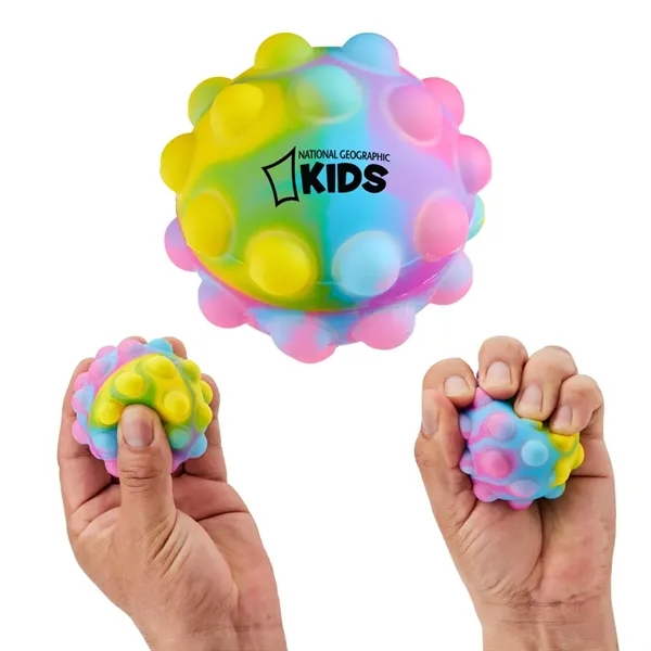 Multi Color color option for Bubble Fidget Ball