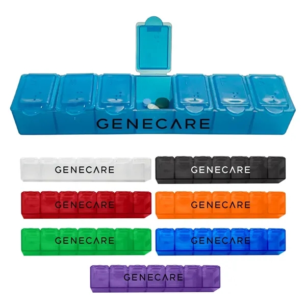 Group color option for 7 Day Pill Box