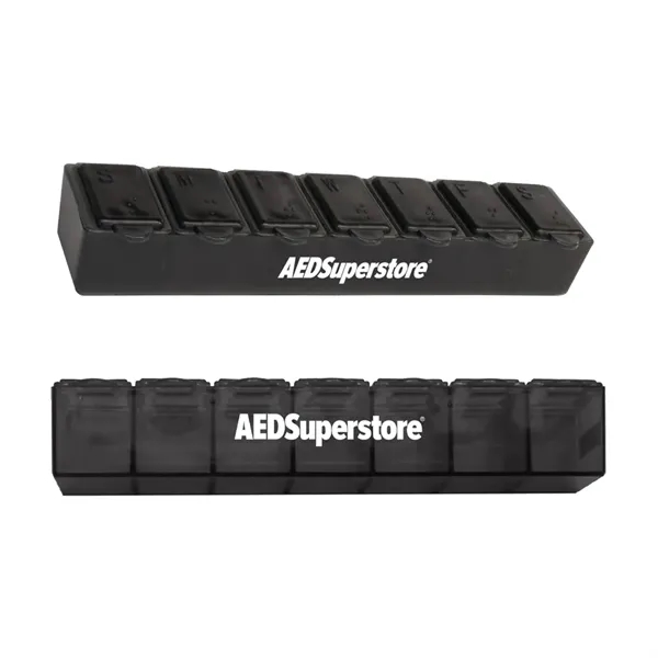 Smoke color option for 7 Day Pill Box