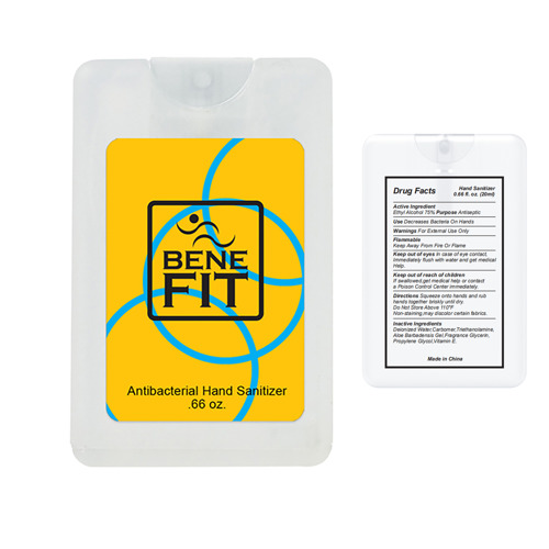 Photo of Credit Card Sanitizer