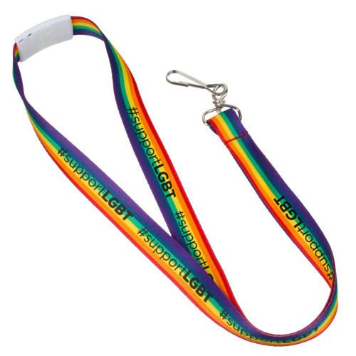 Photo of Rainbow Lanyard