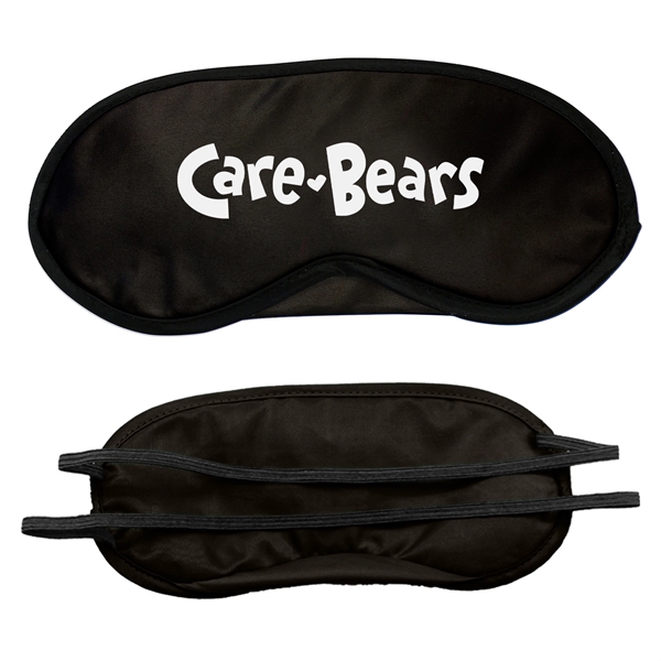 Black color option for Satin Eye Mask