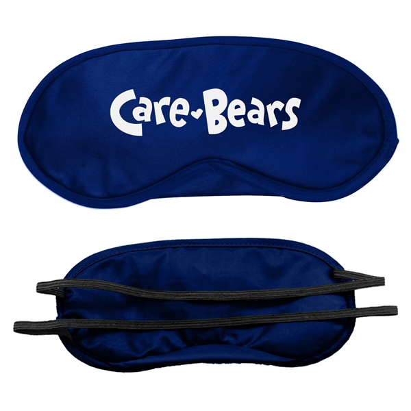 Navy Blue color option for Satin Eye Mask