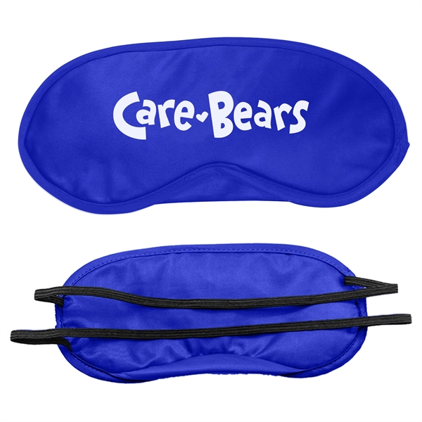 Royal Blue color option for Satin Eye Mask