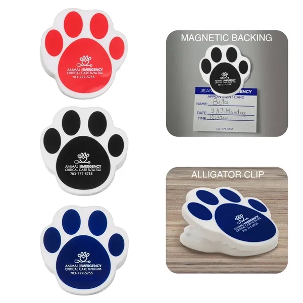 Group color option for Paw Print Clip