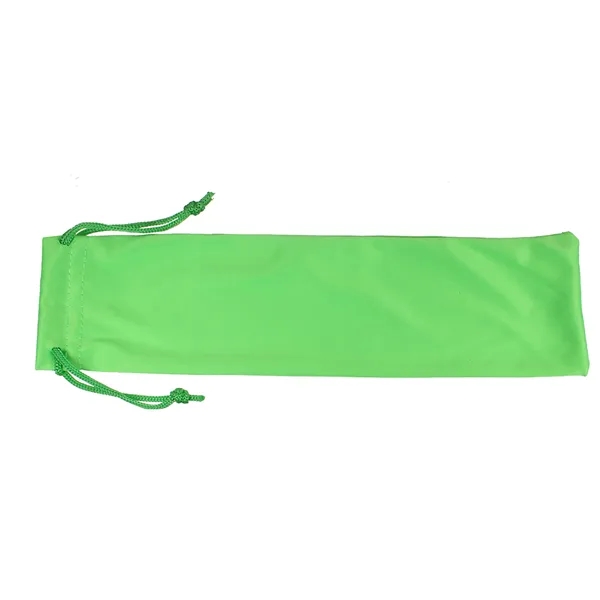 Green color option for Drawstring Pouch