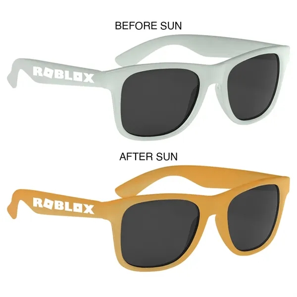 Orange color option for Color Changing Sunglasses