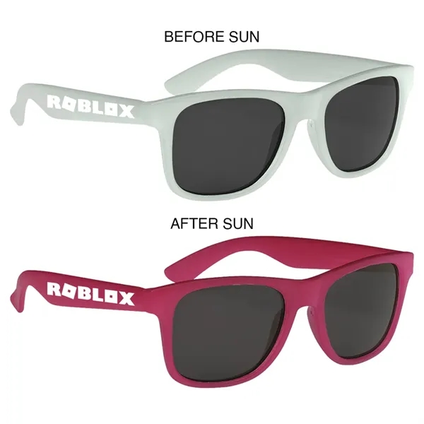 Pink Hot color option for Color Changing Sunglasses
