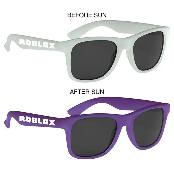 Purple color option for Color Changing Sunglasses
