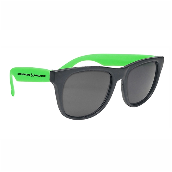 Lime color option for Neon Sunglasses