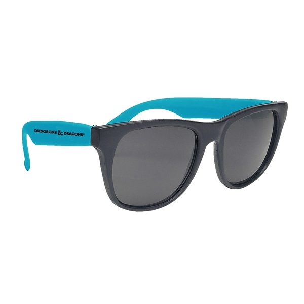 Teal color option for Neon Sunglasses